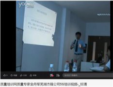質(zhì)量專家金舟軍蕪湖杰鋒公司5S培訓(xùn)